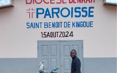 Chaleureux remerciements d’une paroisse du diocèse de Nkayi, République du Congo