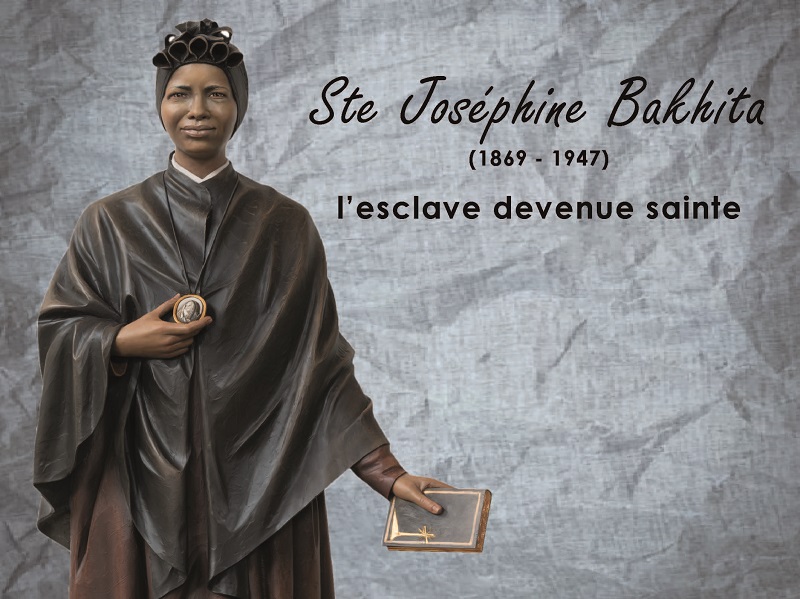 8 février, date où l’Église fait mémoire de sainte Joséphine Bakhita ...
